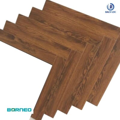 Sàn gỗ Borneo xương cá - 12mm BL-0315